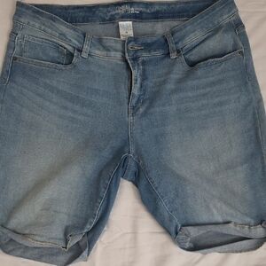 Time and Tru Denim Blue Women's Shorts